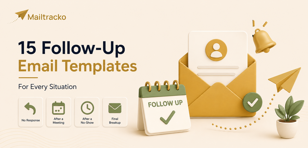 15 follow-up email templates for every situation