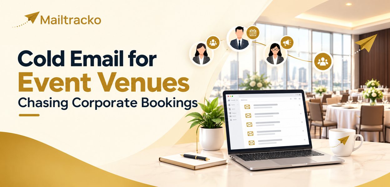 Event venue pitching to corporate bookers