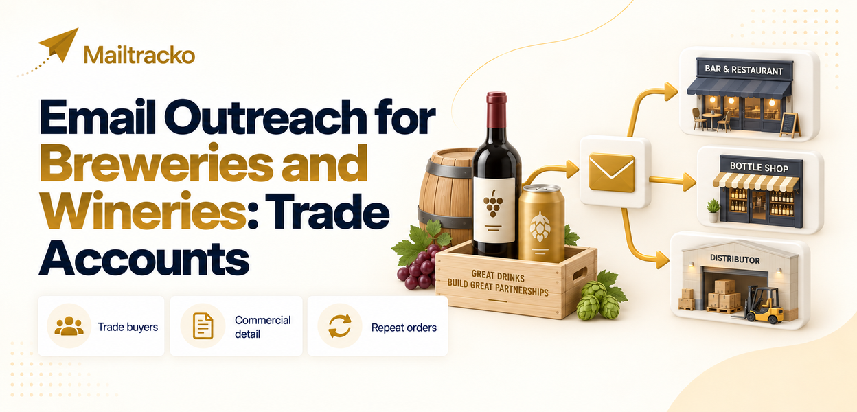 Brewery approaching trade accounts by email
