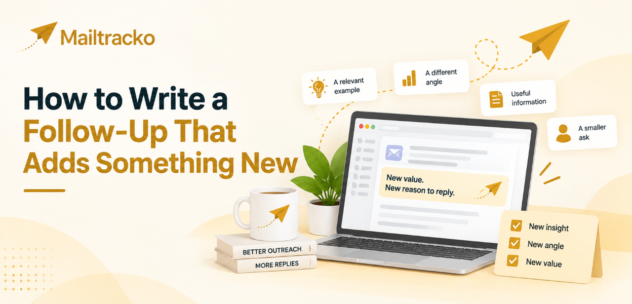 Writing a follow-up email in a sequence
