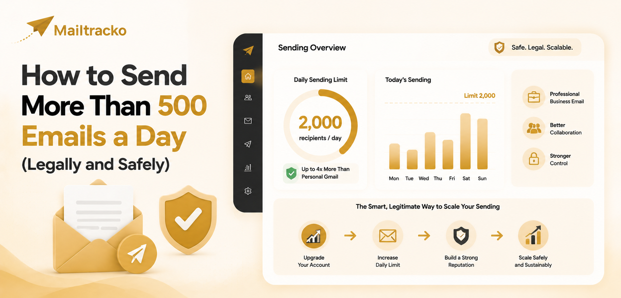 How to send more than 500 emails a day from Gmail