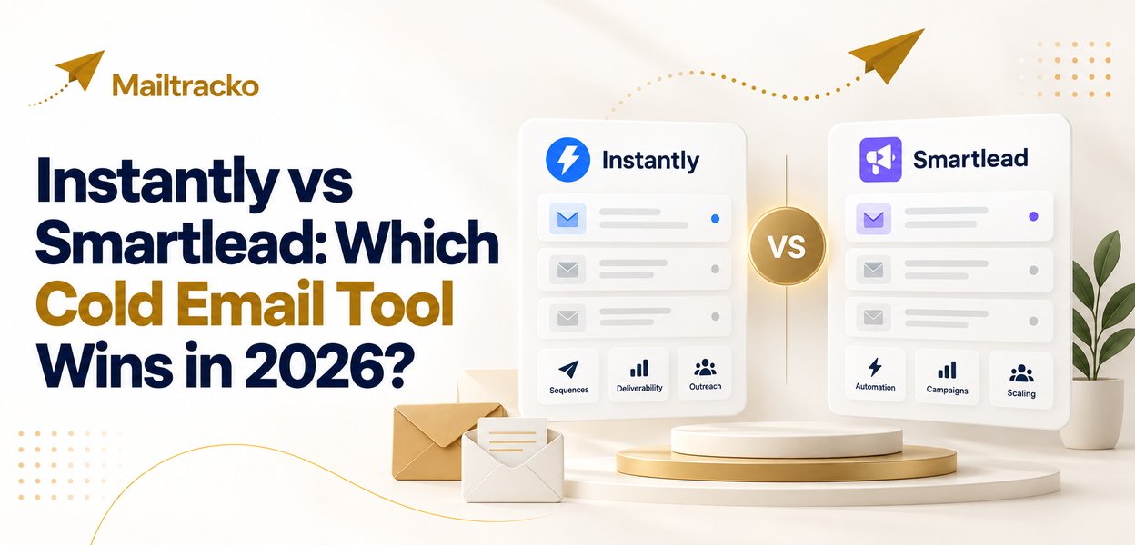 Instantly vs Smartlead cold email tool comparison 2026