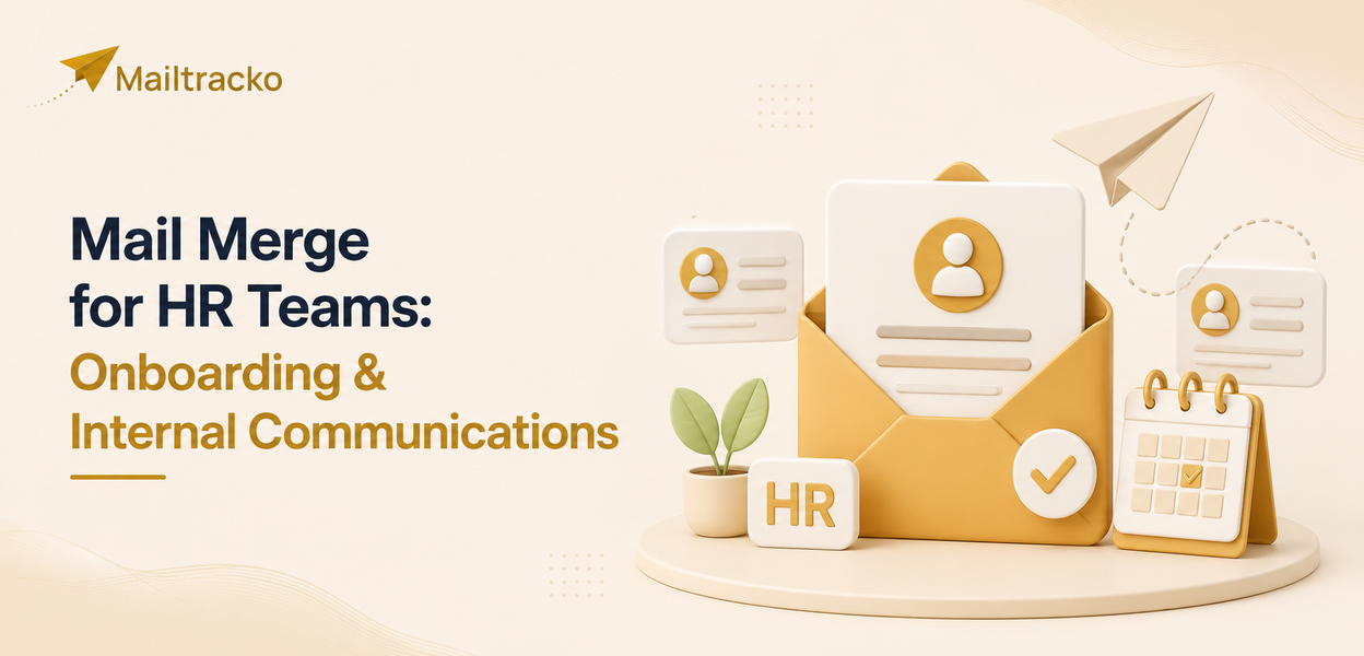 Mail merge for HR onboarding and internal communications