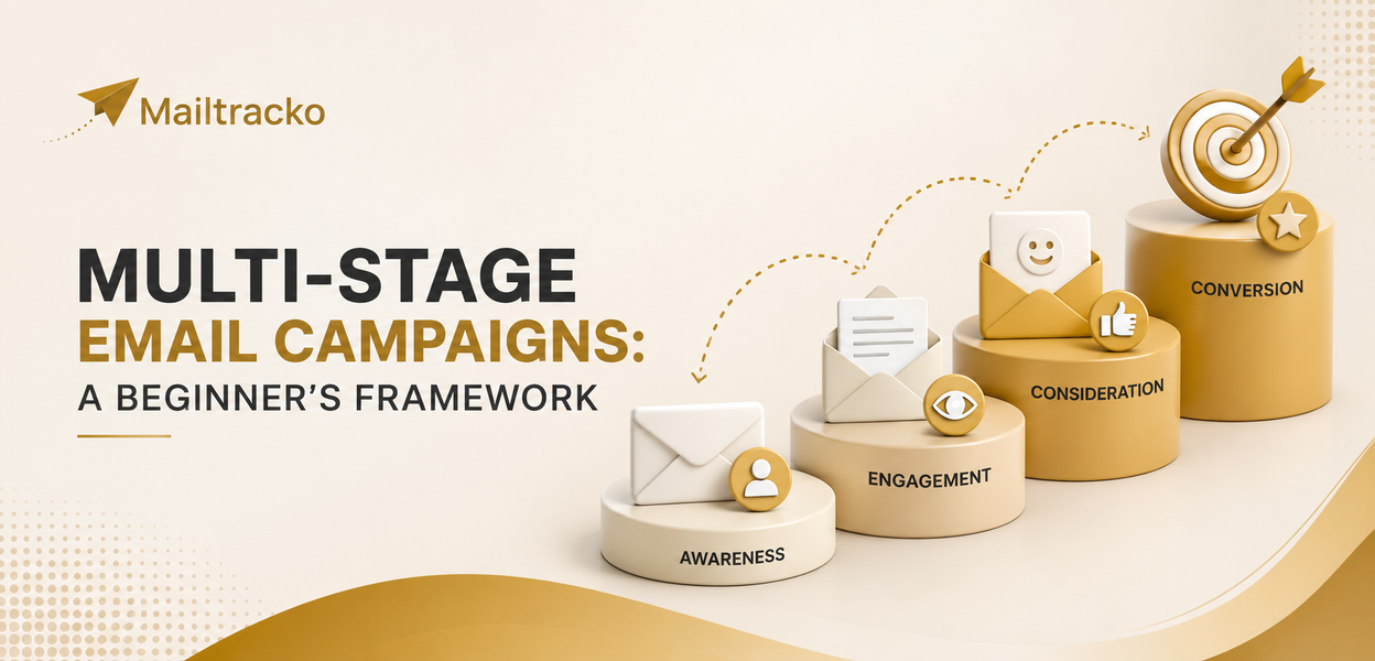 Multi-stage email campaign framework for beginners