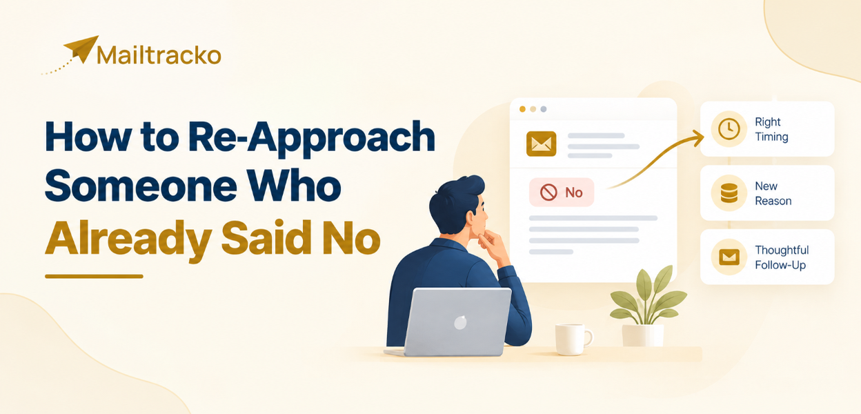 Re-approaching a prospect who previously declined