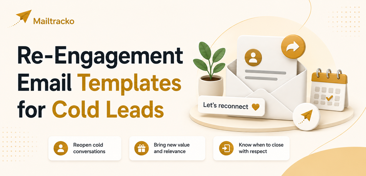 Re-engagement email templates for cold leads