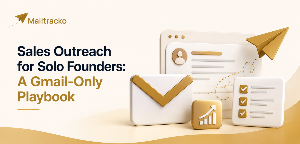 Sales outreach playbook for solo founders using Gmail