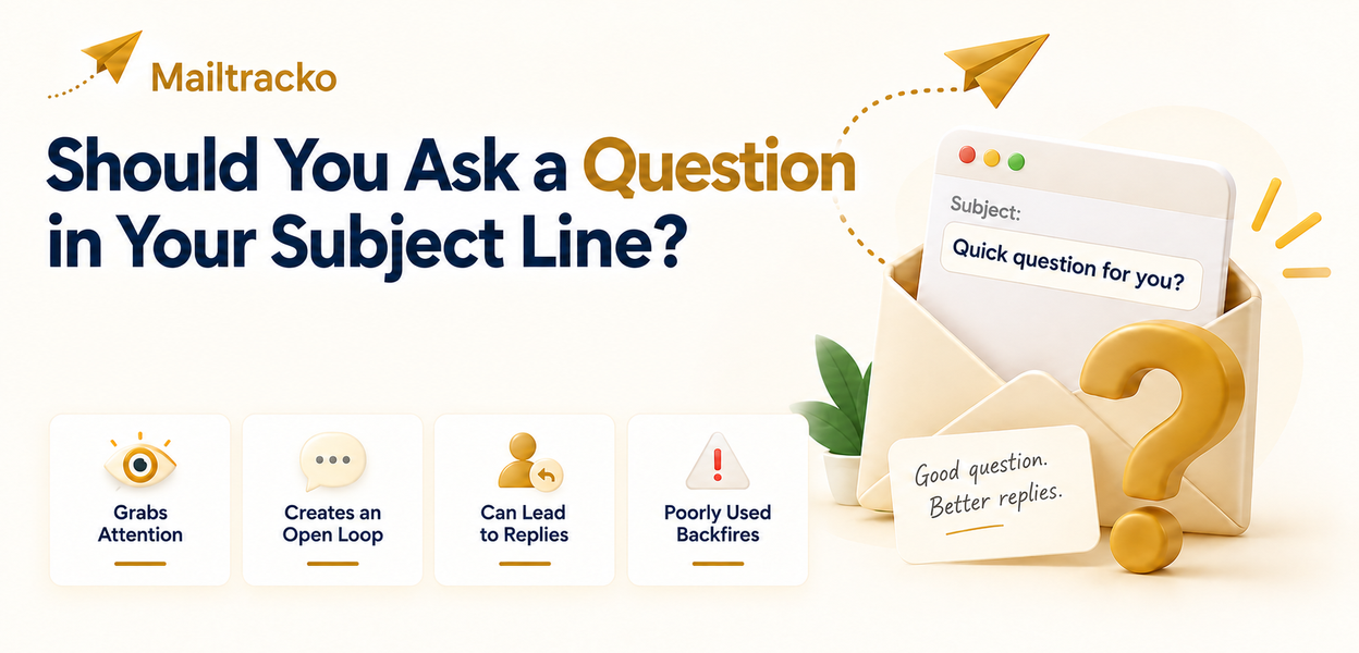 Choosing between a question and a statement subject line