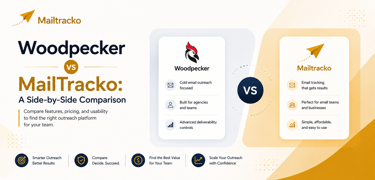 Two cold email tools compared side by side