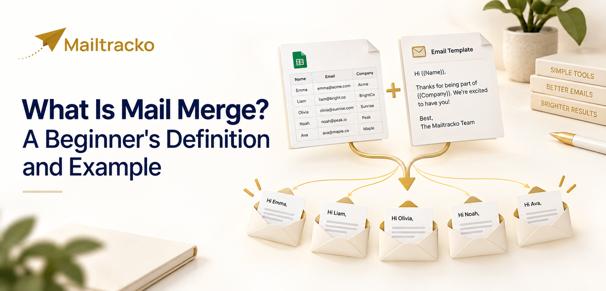 Spreadsheet data merging into an email template