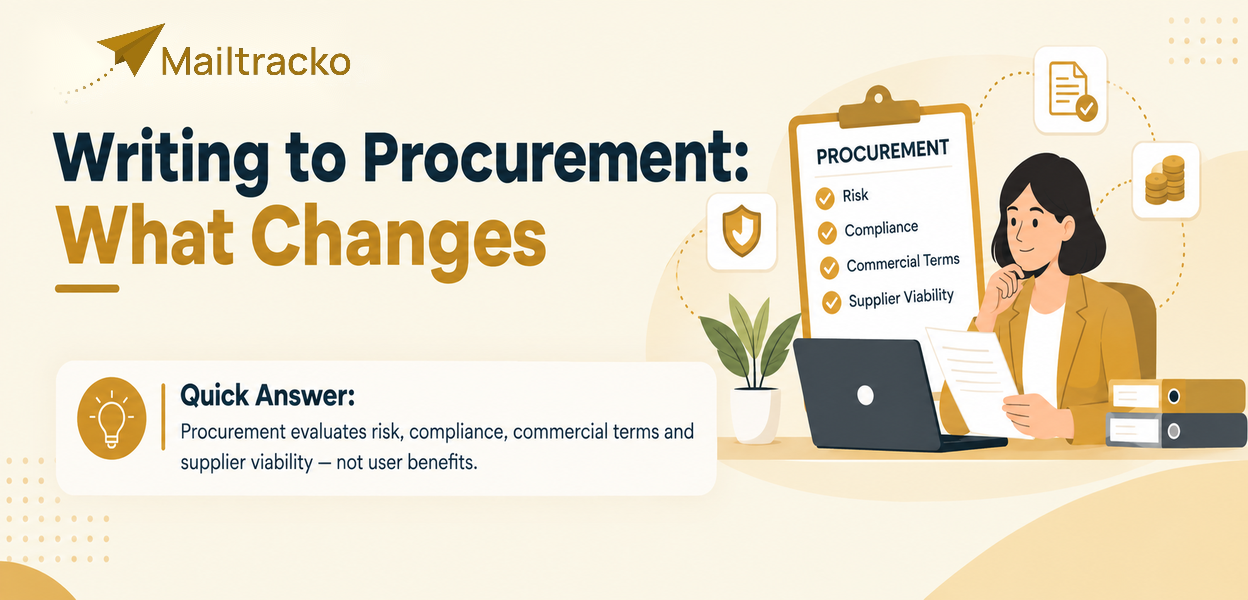 Procurement team reviewing supplier outreach